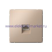 Systeme Electric ArtGallery Песочный Розетка компьютерная RJ45, кат. 6A, механизм GAL001286