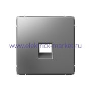 Systeme Electric ArtGallery Сталь Накладка для информационных функций типа Keystone GAL000984
