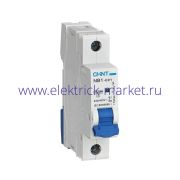CHINT Выключатель автоматический модульный NB1-63H 1P 6A 10кА х-ка D (R) 179807
