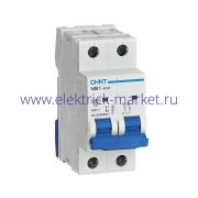 CHINT Выключатель автоматический модульный NB1-63H 2P 13A 10кА х-ка C (R) 179825