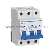 CHINT Выключатель автоматический модульный NB1-63H 3P 6A 10кА х-ка C (R) 179877