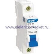 CHINT Выключатель автоматический модульный NXB-63 1P 2A 6кА х-ка C 814009