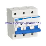 CHINT Выключатель автоматический модульный NXB-125 3P 63А 10kA х-ка C 816137