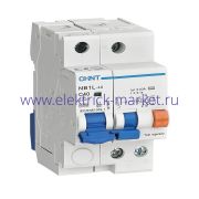 CHINT Дифференциальный автоматический выключатель NB1L 1P+N C16 30mA тип AС 6kA (36mm) (R) 197935