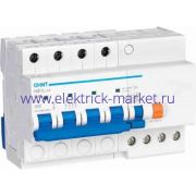 CHINT Дифференциальный автоматический выключатель NB1L-40 4P C16 30mA тип AC 6kA (R) 198111