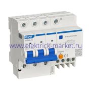 CHINT Дифференциальный автоматический выключатель NXBLE-32 3P+N C32 30mA тип AC 6kA (R) 819515