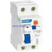 CHINT Дифференциальный автоматический выключатель NXBLE-63 2P C32 30mA тип AC 6kA 819980