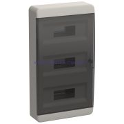 IEK TEKFOR Корпус пластиковый ЩРН-П-36 IP41 черн. прозр. дверь TF5-KP12-N-36-41-K01-K03