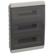 IEK TEKFOR Корпус пласт. ЩРВ-П-54 IP41 черн. прозр. дверь TF5-KP12-V-54-41-K01-K03