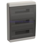 IEK TEKFOR Корпус пласт. ЩРН-П-54 IP41 черн. прозр. дверь TF5-KP12-N-54-41-K01-K03