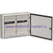 IEK TITAN 5 Корпус мет. ЩРн-48 (2х24) 460х570х140 IP54 сер TI5-50-N-2X024-54-7035
