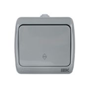 Выключатель проходной 1-кл. 1п ОП AQUATIC ВС-20-1-2-А 10А IP54 GENERICA EVA12-K03-10-54