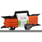 Удлинитель-шнур на рамке 1х20м с заземл. 16А IP20 UFx-1e-3х1.5-20m ПВС 3х1.5 Эра Б0046829