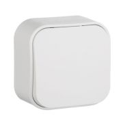 Переключатель проходной 1-кл. ОП Quteo 10А IP20 10AX бел. IEK 782204